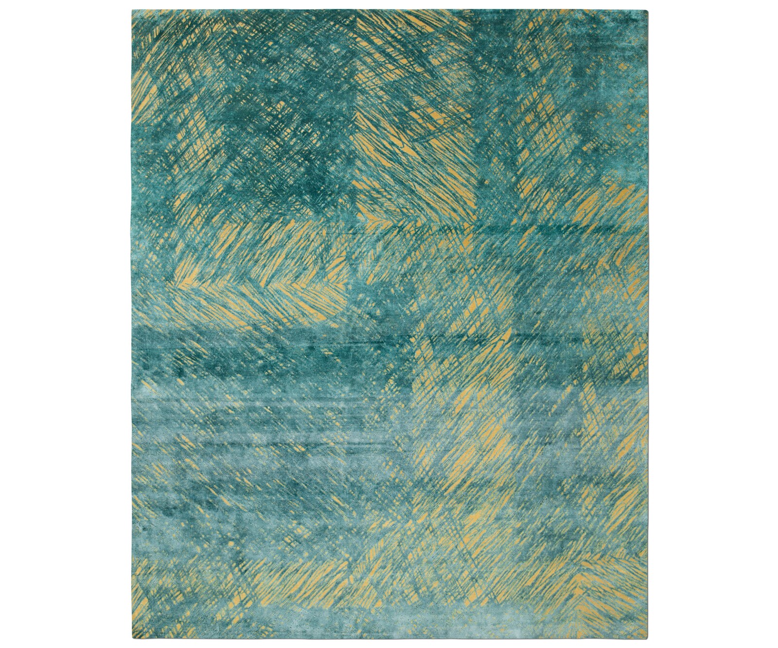 Ręcznie tkany dywan Free Verse 250x300 cm żółty od Jaipur Rugs