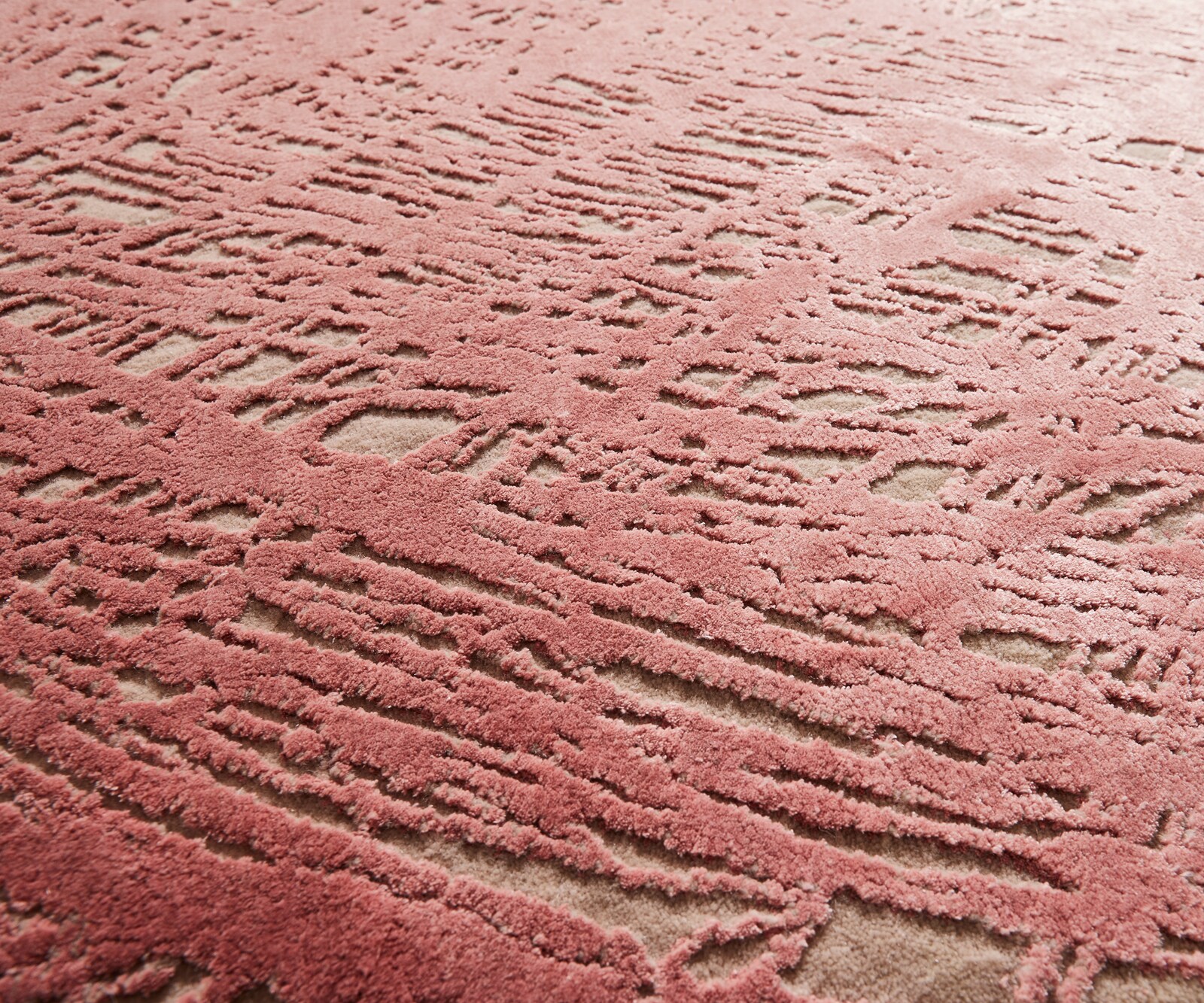 Dywan Free Verse QM-951 ręcznie tkany 240x300 cm beżowy/różowy od Jaipur Rugs (T-033235) 2