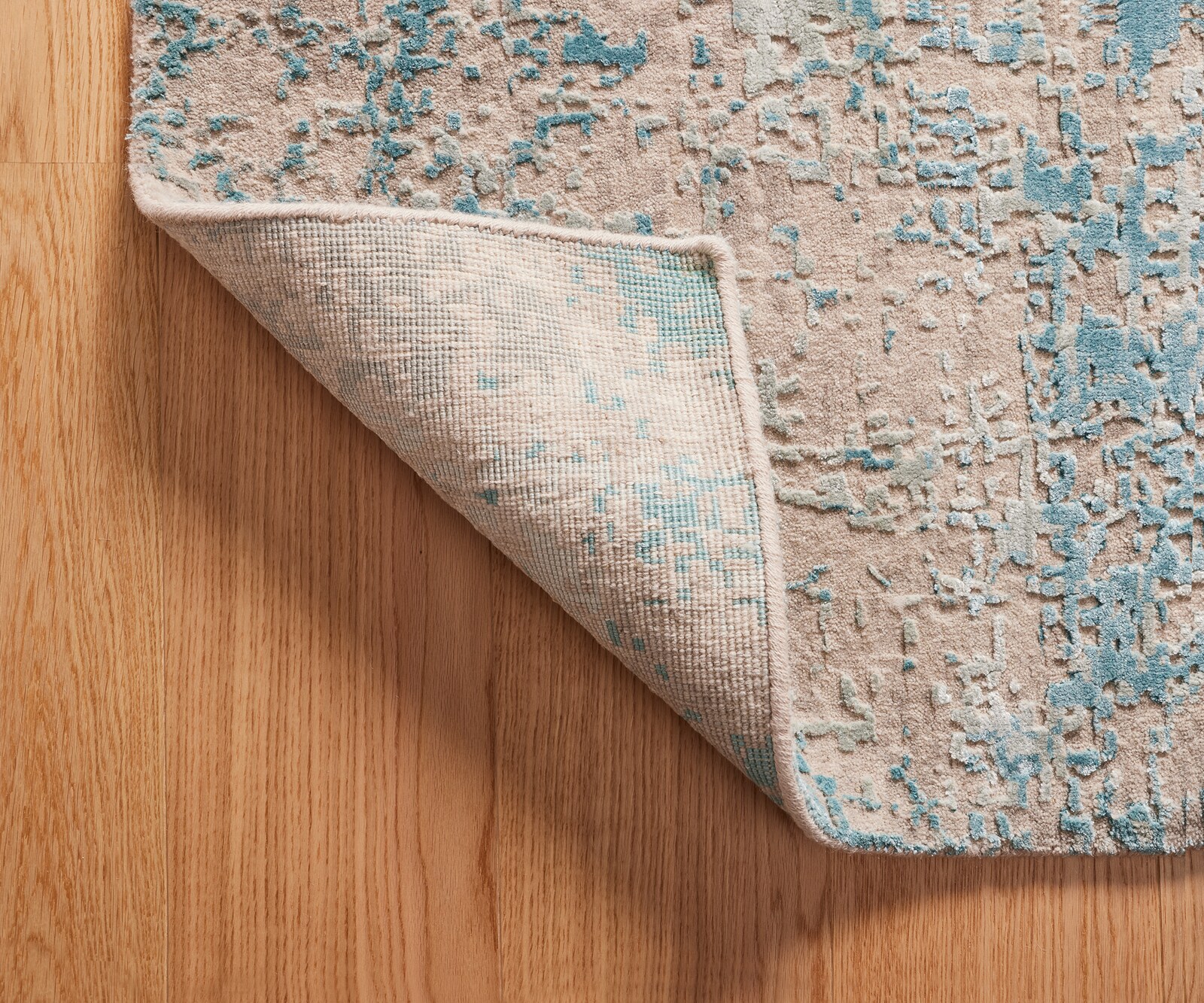 Dywan Tattvam ESK-9014 ręcznie tkany 360x450 cm beżowy/zielony od Jaipur Rugs (W-008799) 4