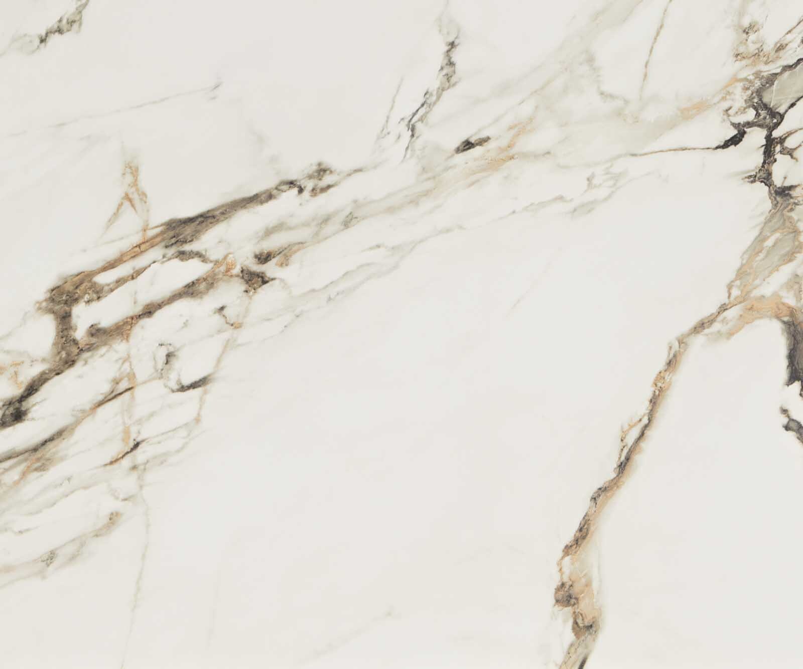 Stół do jadalni Edge 300x100cm ceramika Calacatta Luxe biało-złoto-szary rama Spider metal czarna 3