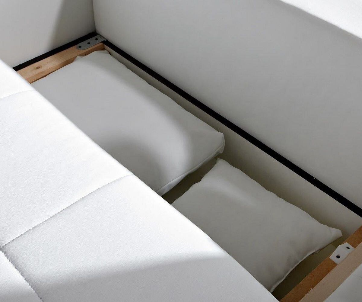 Sofa Marbeya XL 290x110 cm biały z funkcją spania 5