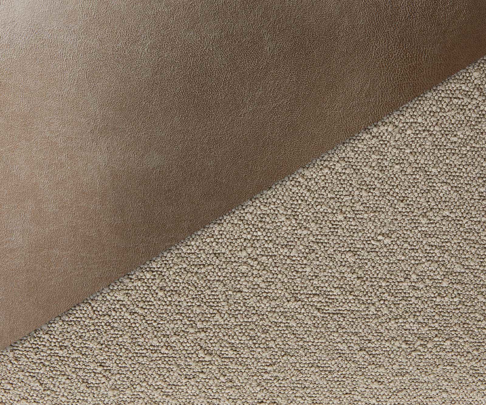 Krzesło Alja-Flex 4 nogi stożkowe metal czarny mieszanka materiałów szaro-brązowa sprężyny kieszeniowe 2