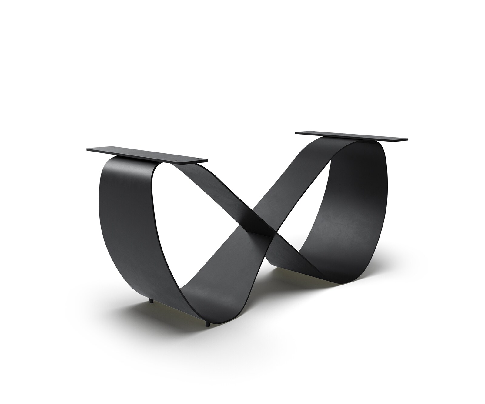 Rama stołu Infinity metal kolor tytanowy do blatów od 240cm 2