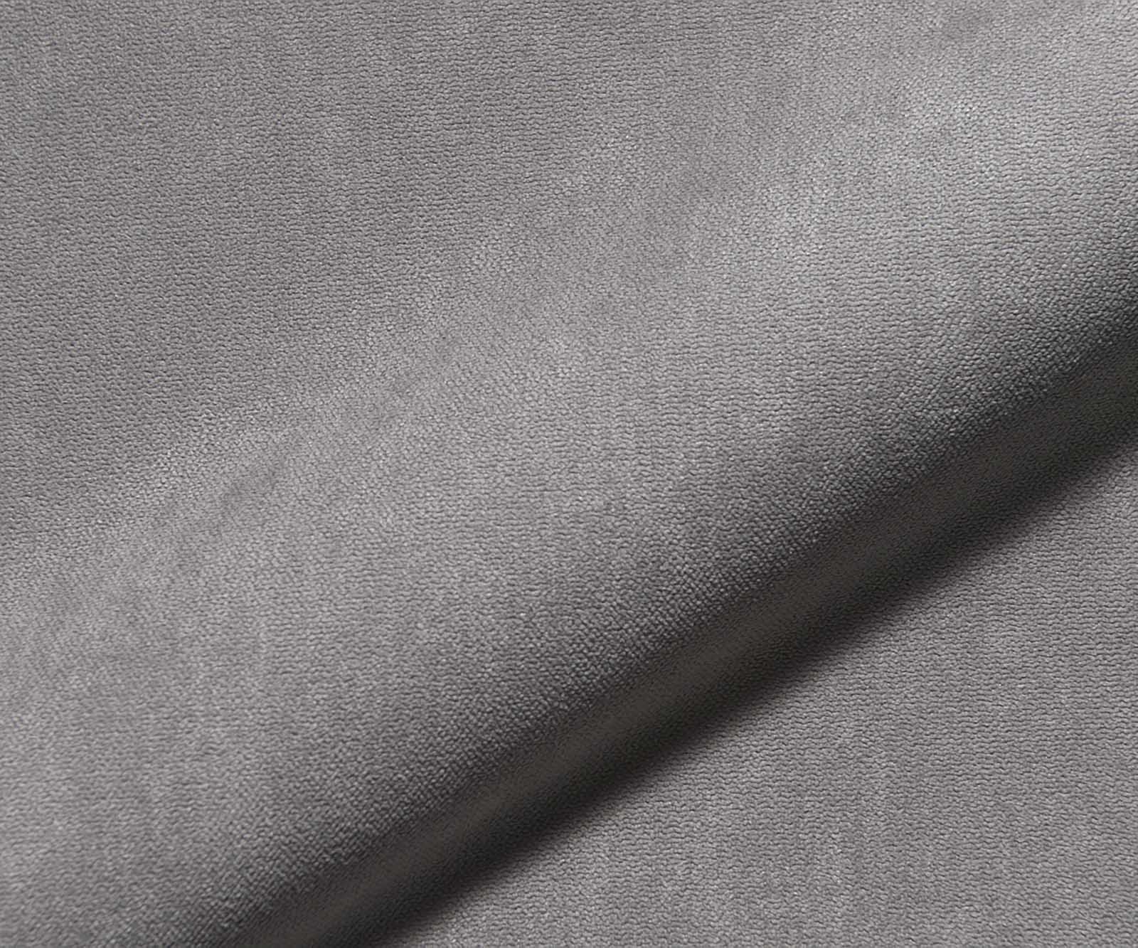 Łóżko kontynentalne Dream-Great mikrofibra szara 200x200cm z materacem ze sprężynami kieszeniowymi i topperem Visco 2
