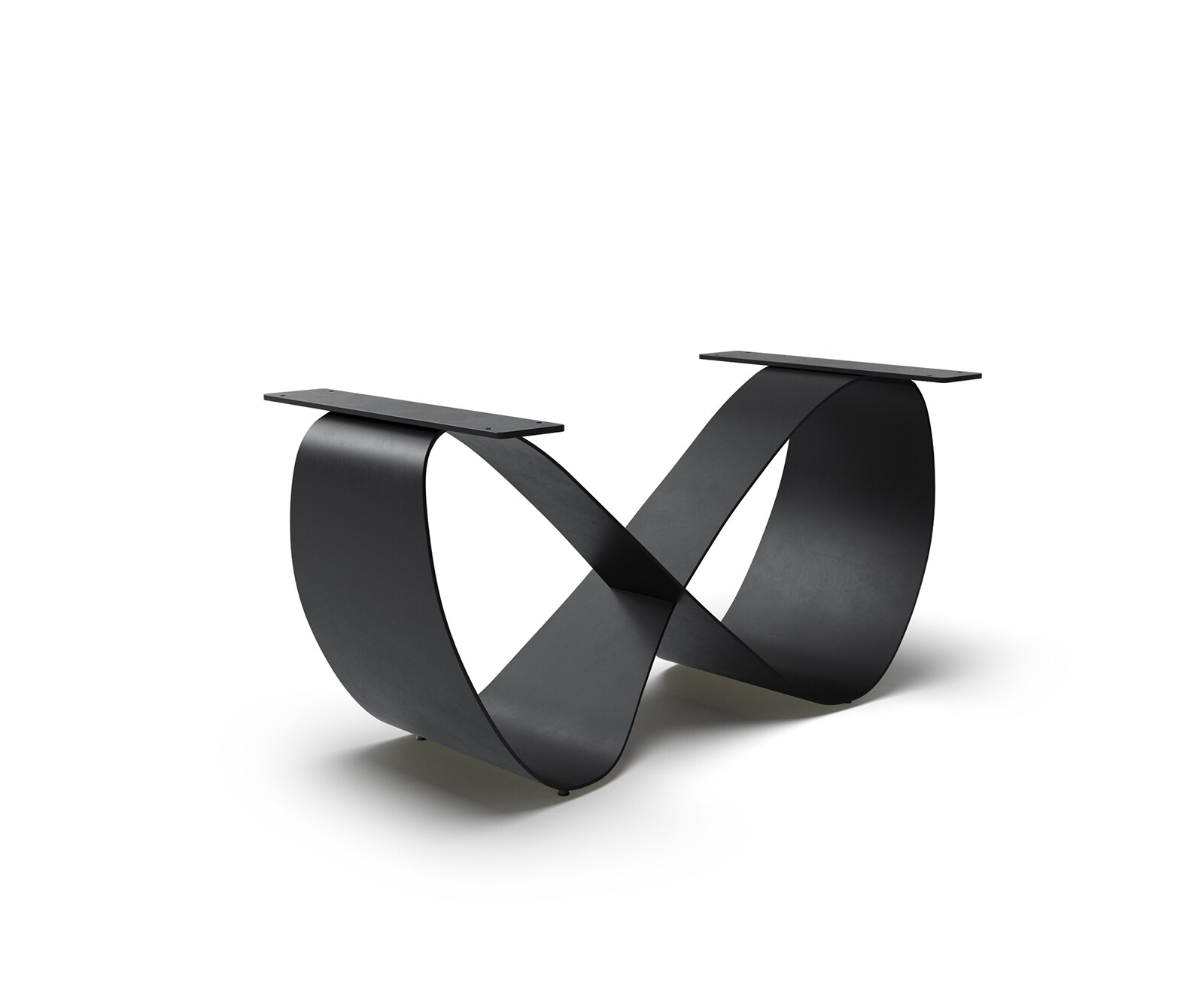 Rama stołu Infinity metal kolor tytanowy do blatów od 240cm 4