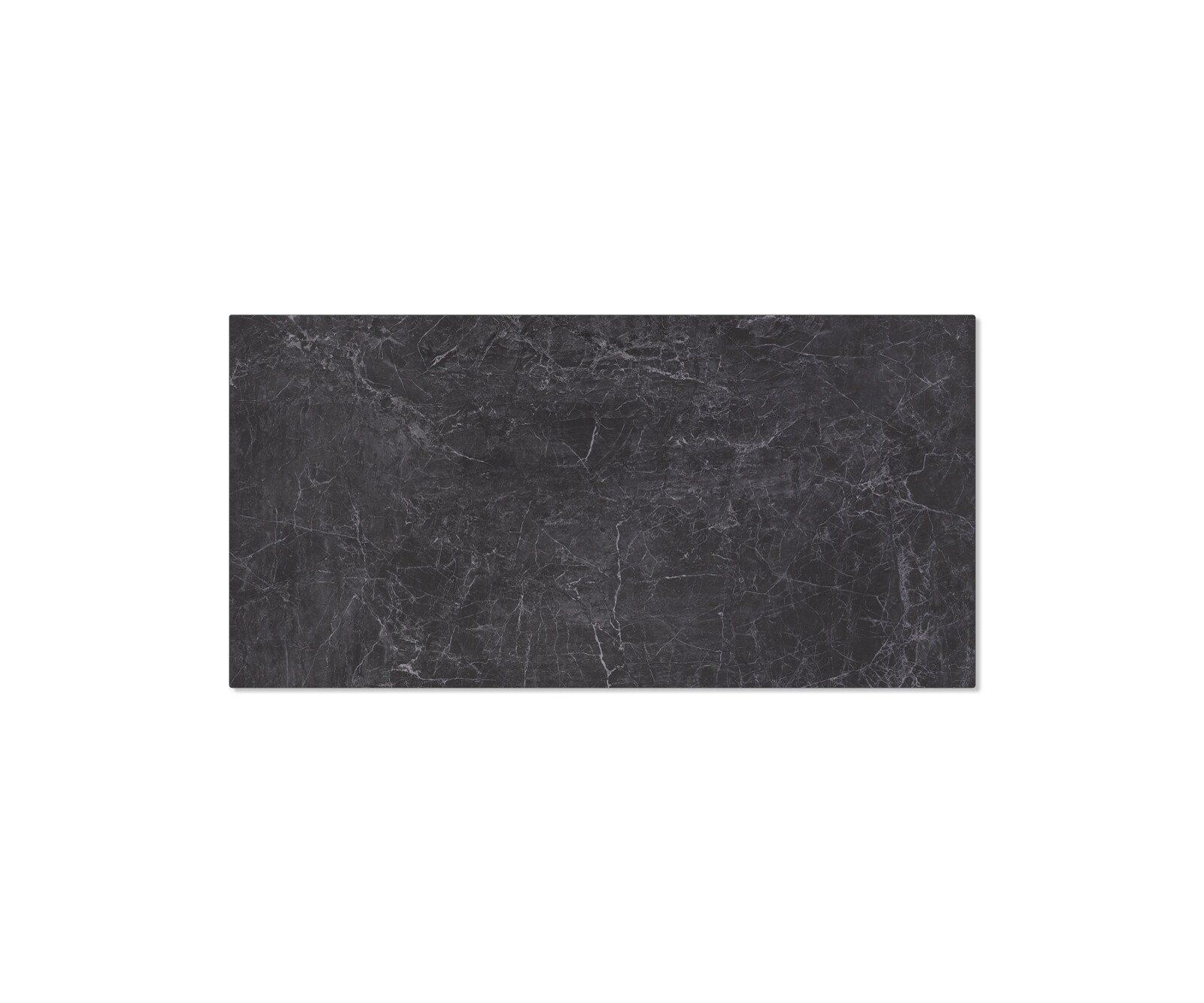 Stół do jadalni Edge 200x100 cm ceramika Laminam® Nero Greco antracyt rama Cross czarna 3
