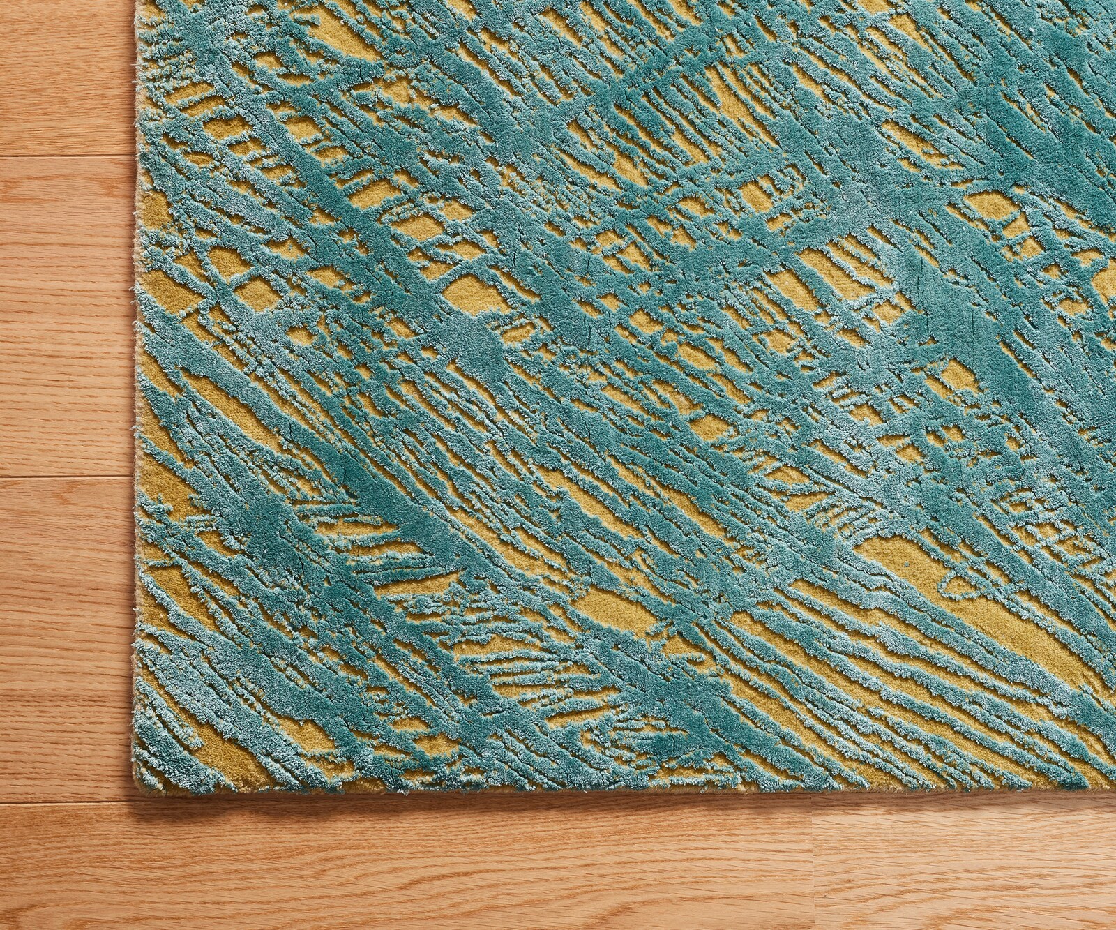 Ręcznie tkany dywan Free Verse 250x300 cm żółty od Jaipur Rugs 3