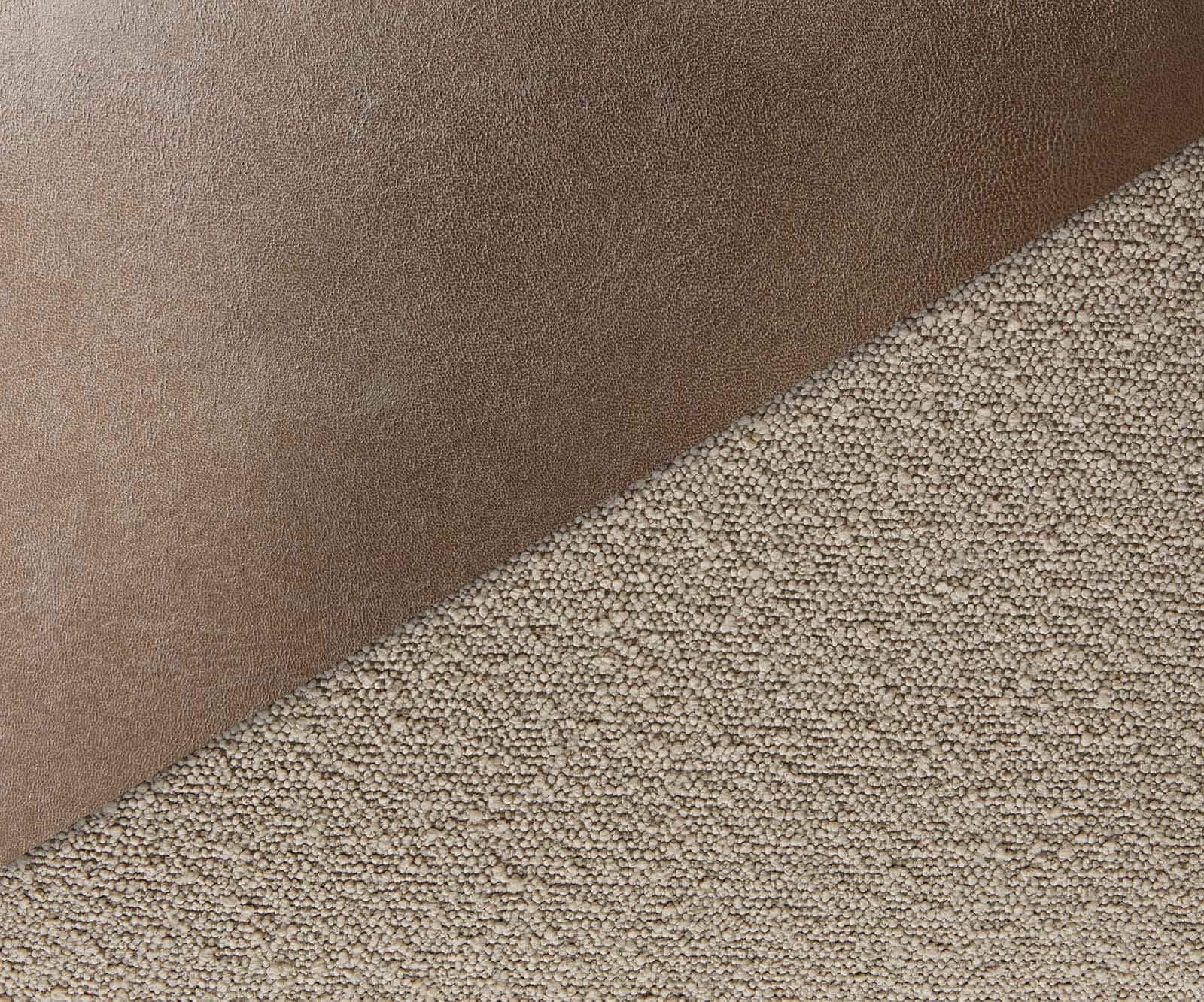 Krzesło do jadalni Clea-Flex mieszanka materiałów kolor ziemisty rama drewniana naturalna obracane o 180° 2