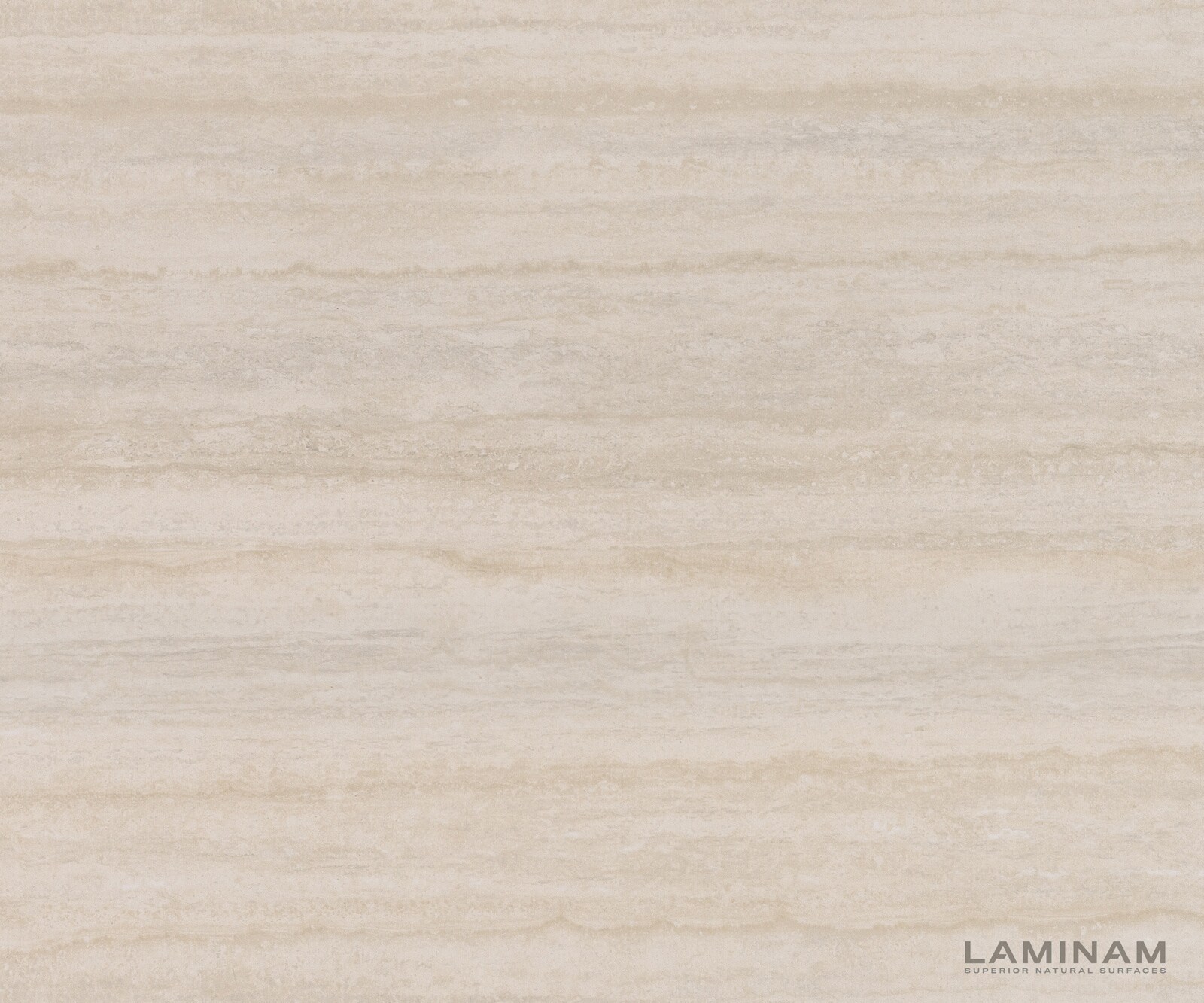 Konsola Edge w kształcie beczki 180x40 cm ceramika Laminam® Travertino Bianco kremowo-biały podstawa Velio metal czarny 3
