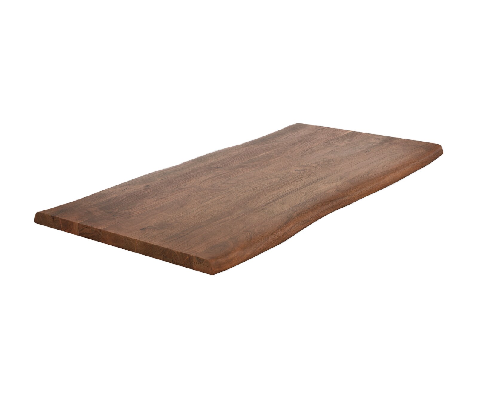 Blat stołu Edge 200x100 cm XL akacja brązowa live-edge