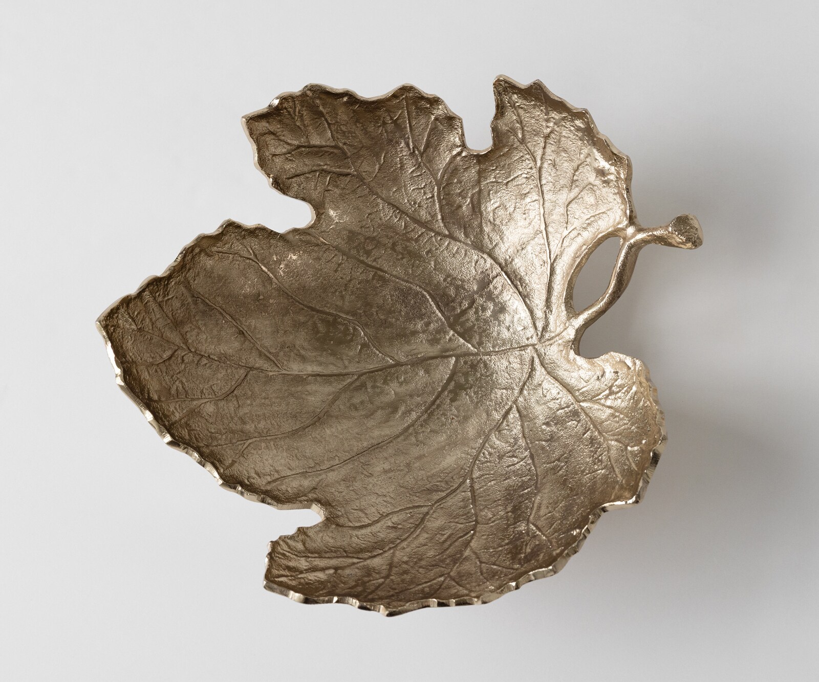 Misa Folia dł. 41 x szer. 38 x wys. 12 cm aluminium Champagner ręcznie robiona 3