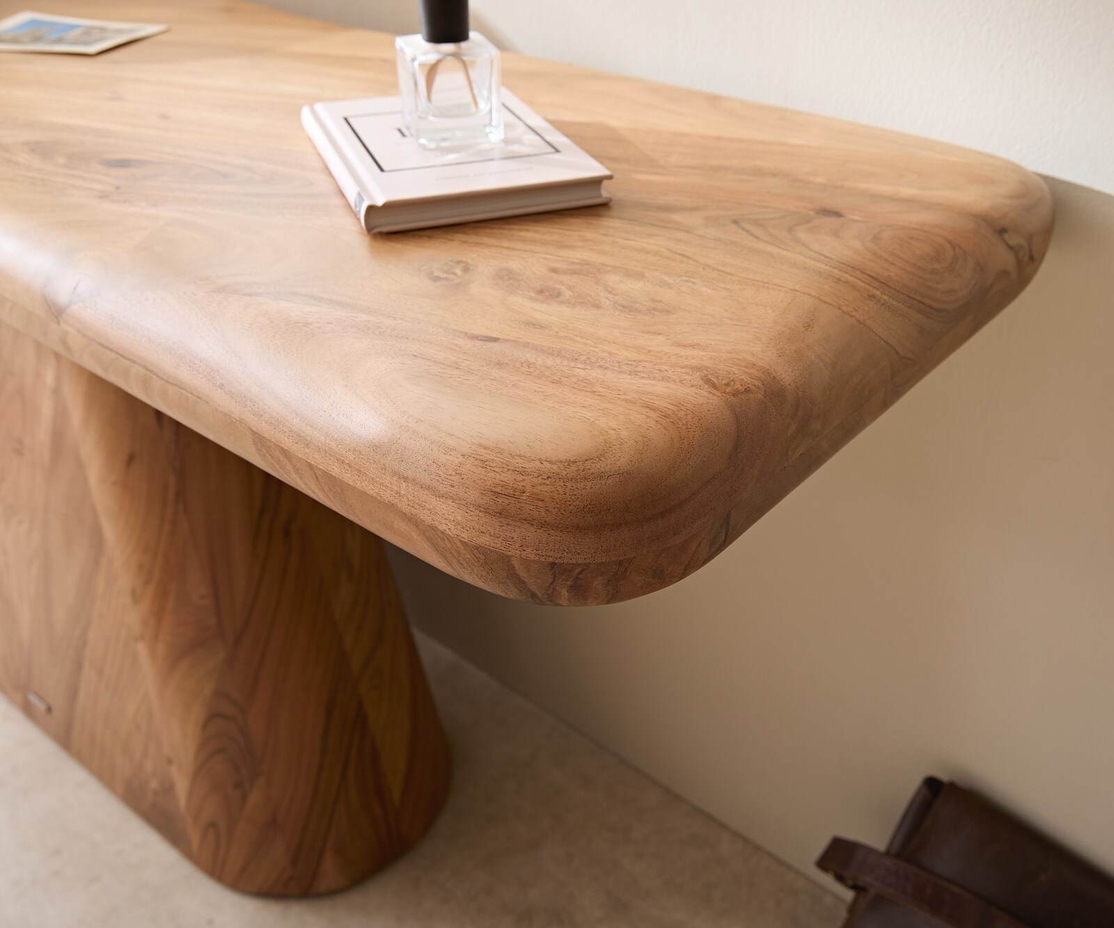 Konsola Suva 180x45 cm akacja naturalna 4