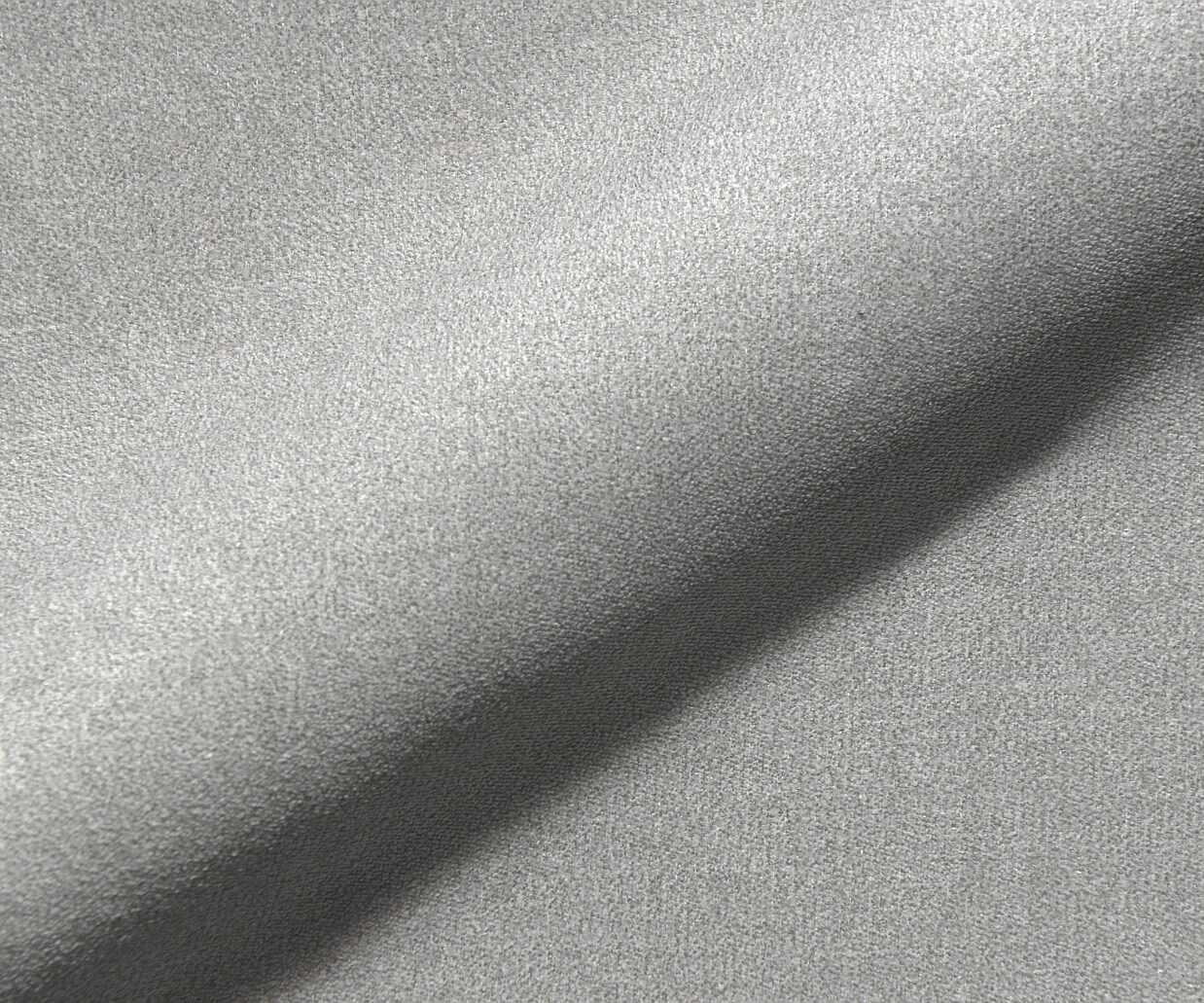 Rama łóżka kontynentalnego Dream-Great 160x200 cm mikrofibra srebrno-szara 2