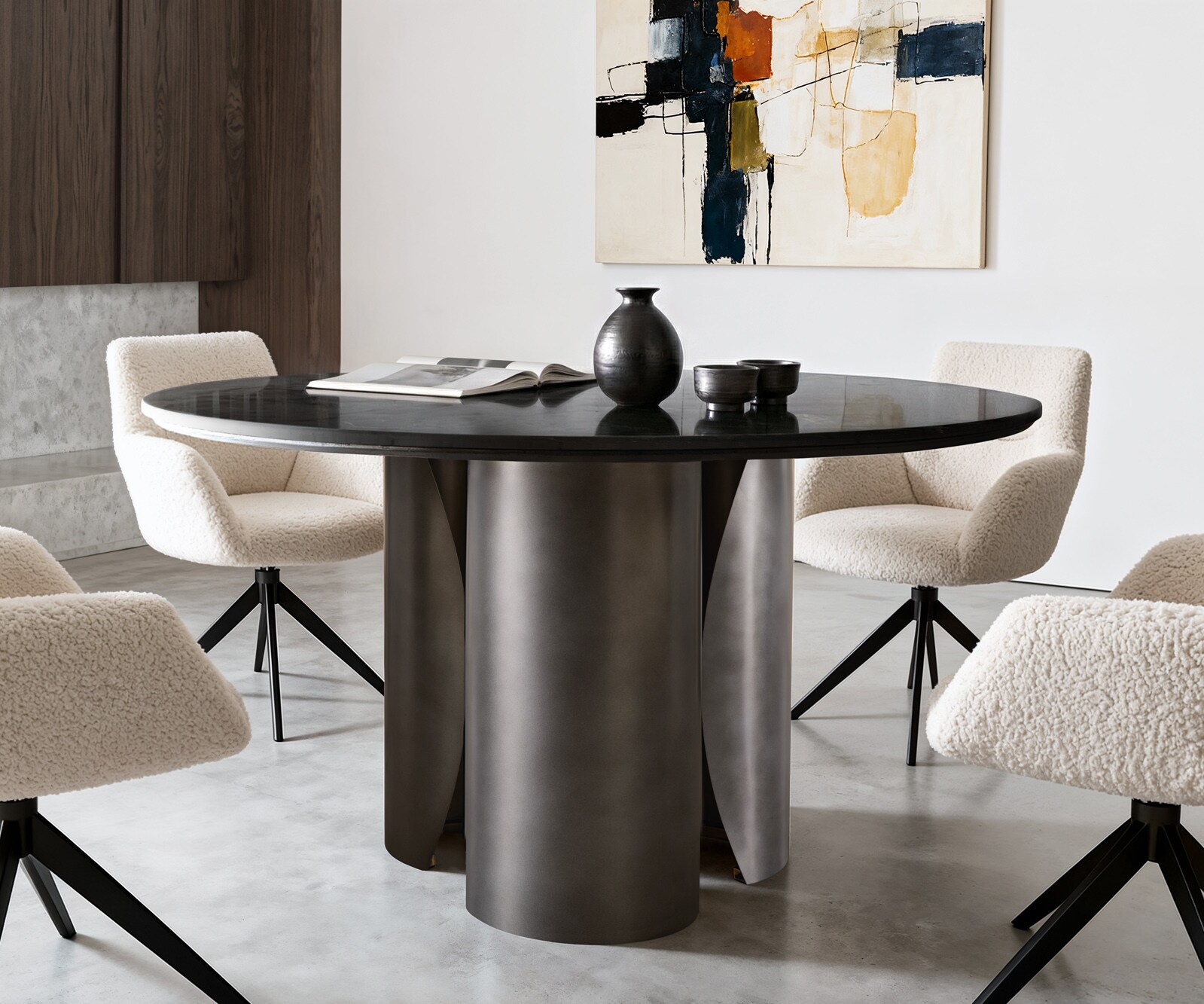 Stół do jadalni Adenza okrągły 140x140 cm 1