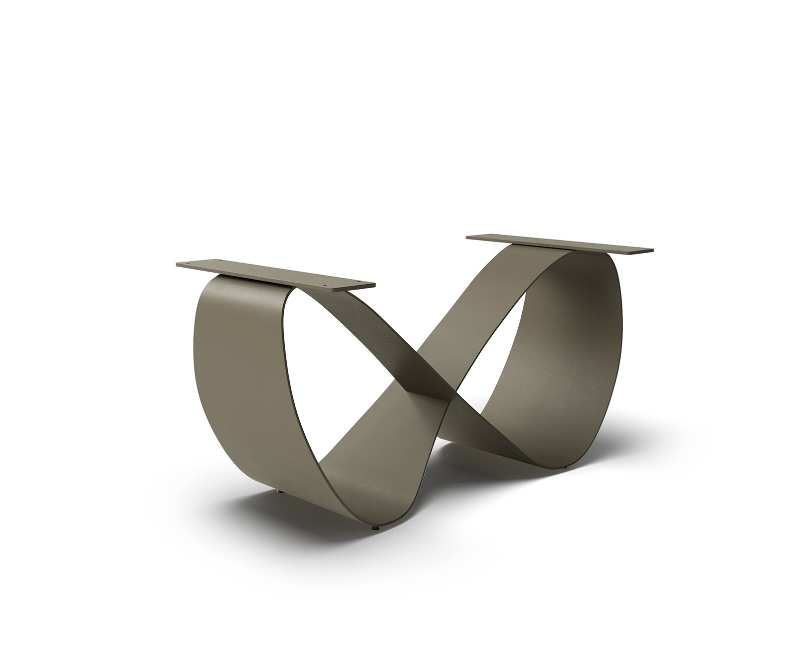 Rama stołu Infinity metal kolor tytanowy do blatów od 240cm 3