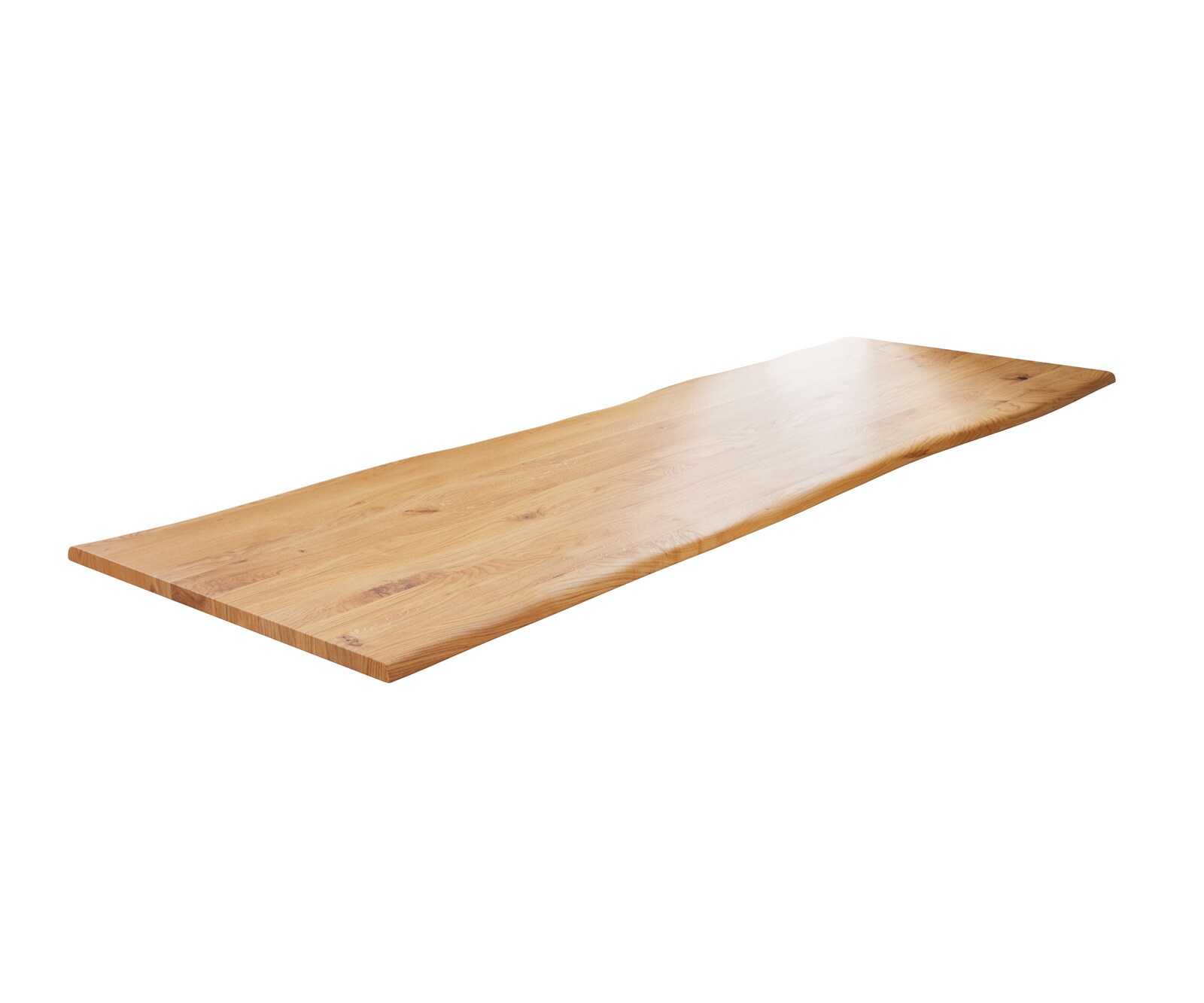 Blat stołu Edge 300x100x4 cm dąb naturalny 3