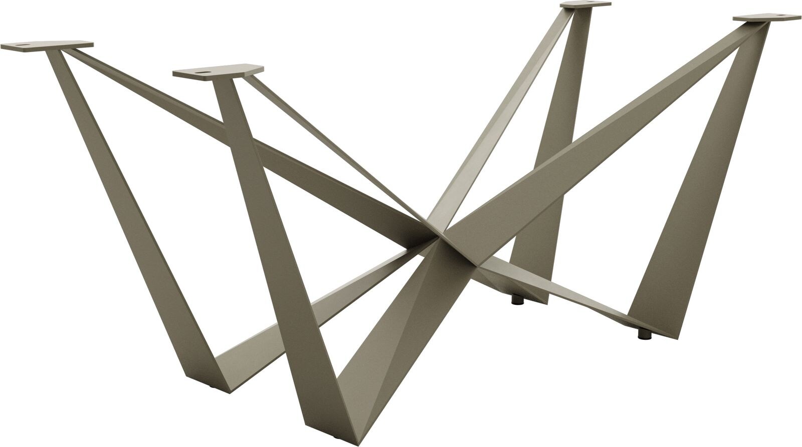 Rama stołu Spider metal czarny do blatów od 200cm 5