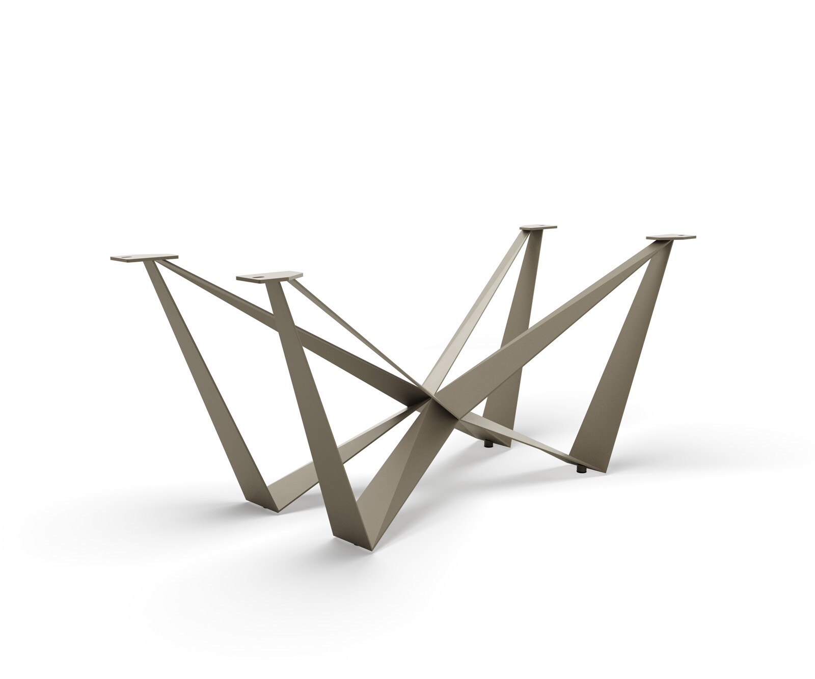 Rama stołu Spider metal czarny do blatów od 200cm 4