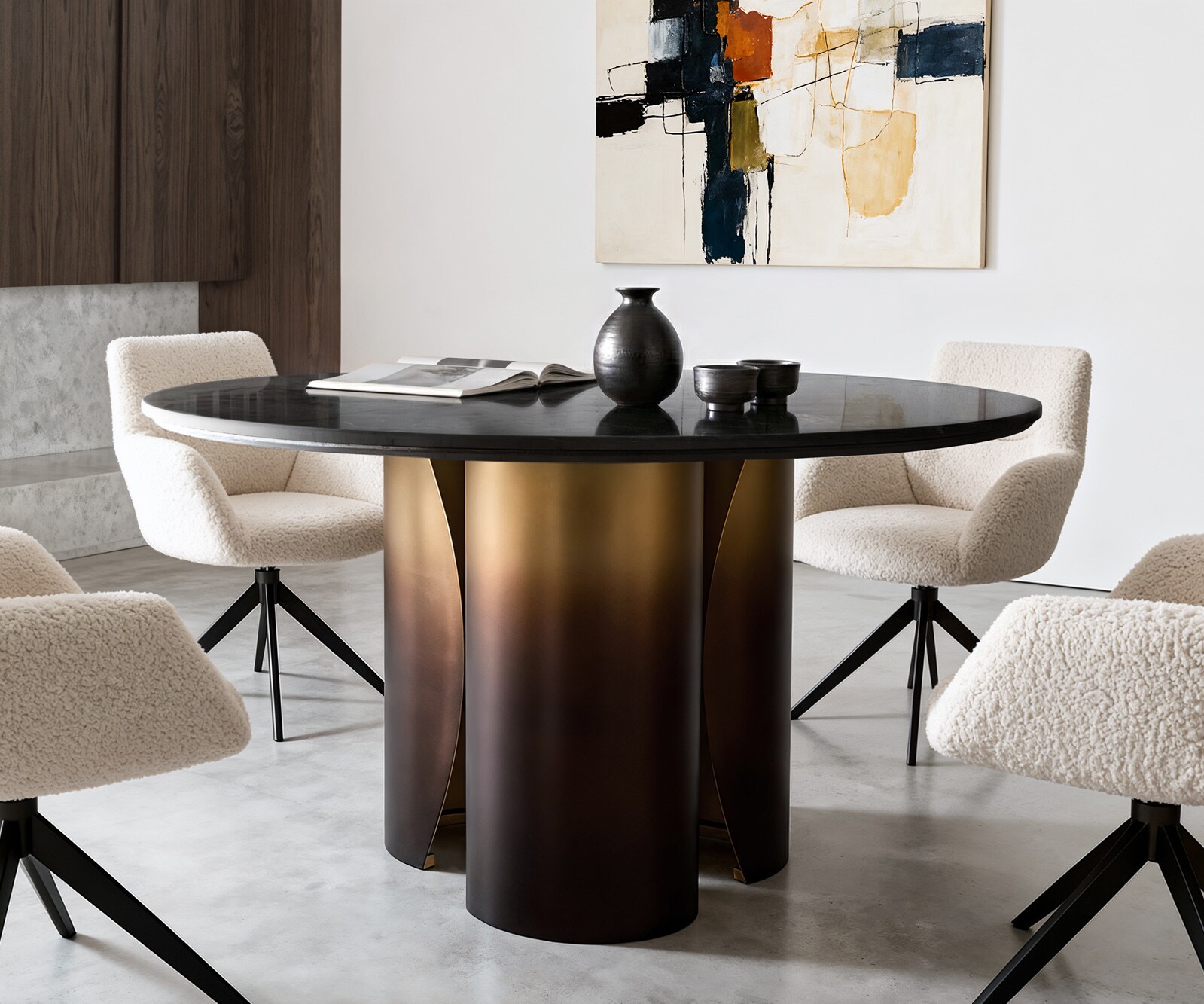 Stół do jadalni Adenza okrągły 140x140 cm 5