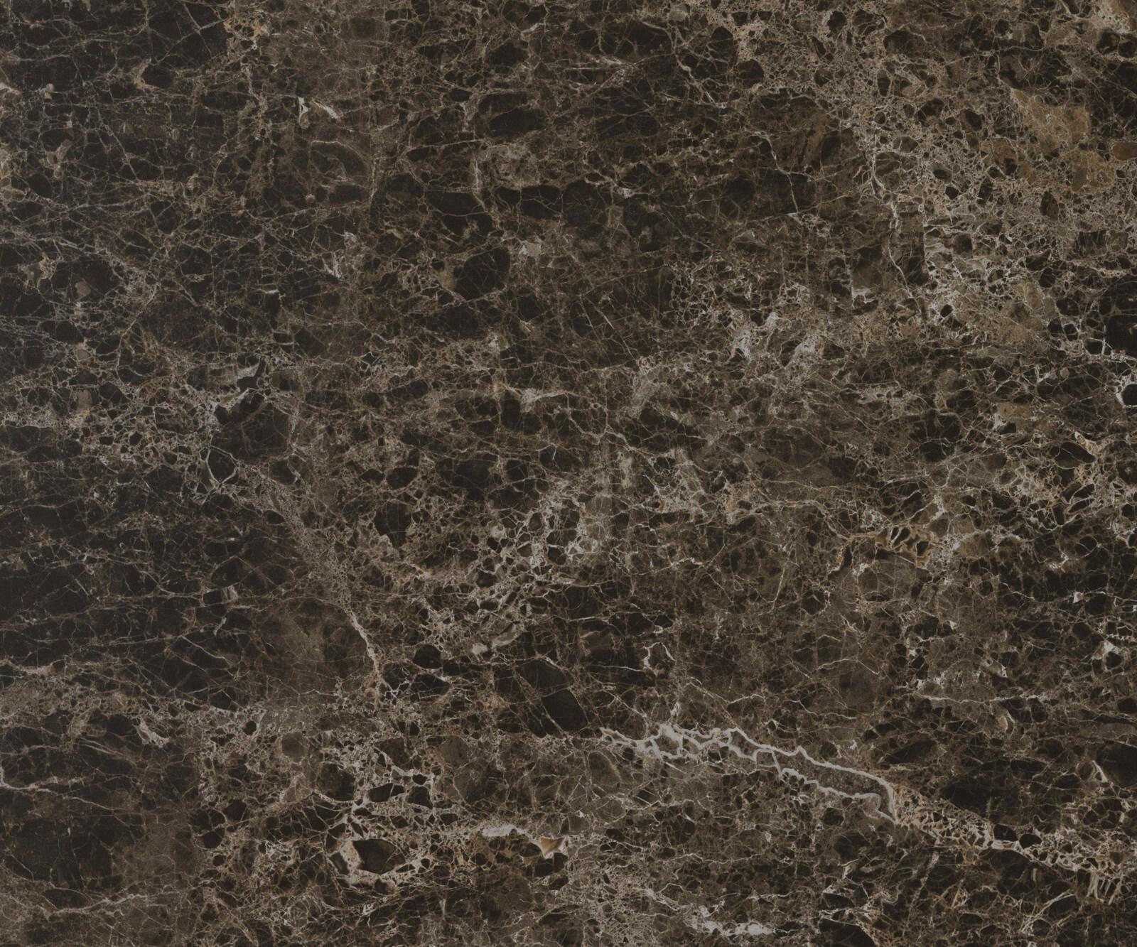 Stół do jadalni Edge 200x100 cm ceramika Emperador Extra Lucidato ciemnobrązowy stal nierdzewna pochylona rama 3