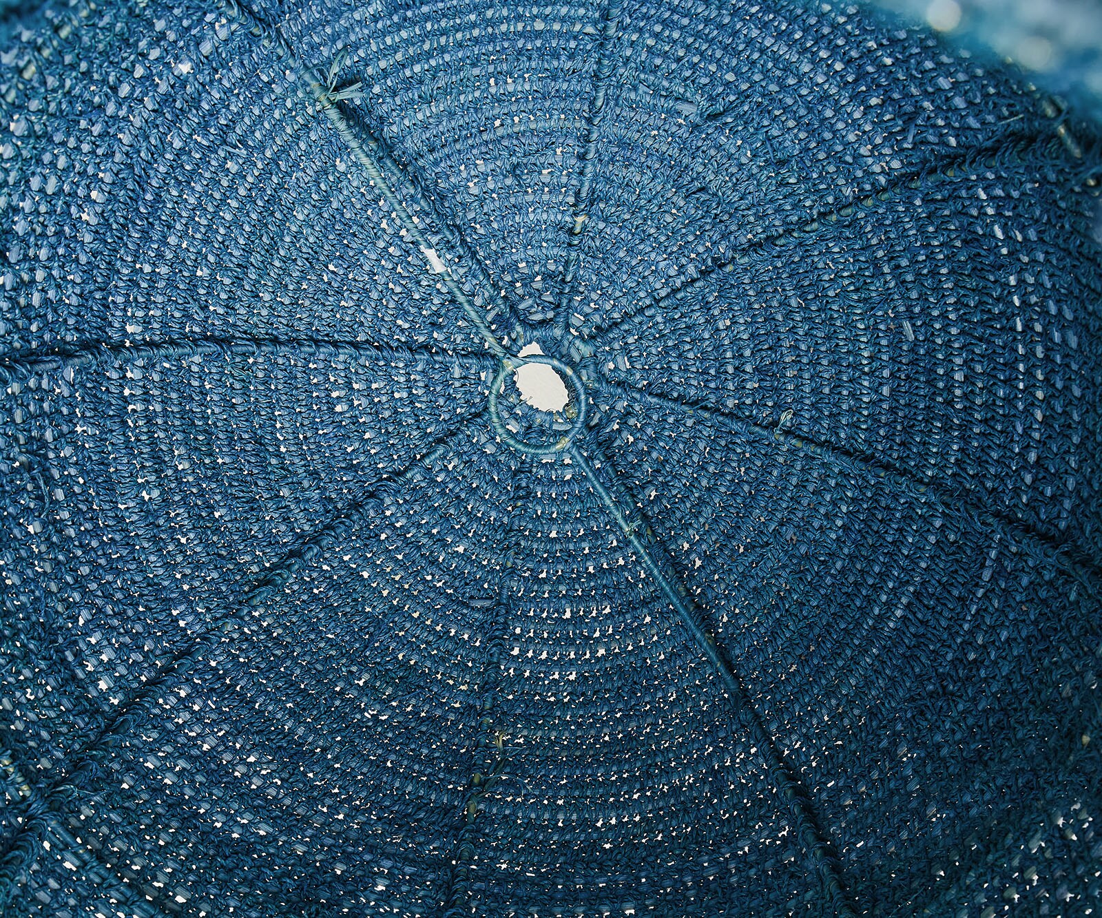 Abażur Kubu-Kubu Ø 75x90cm fioletowy z hiacyntu wodnego 1