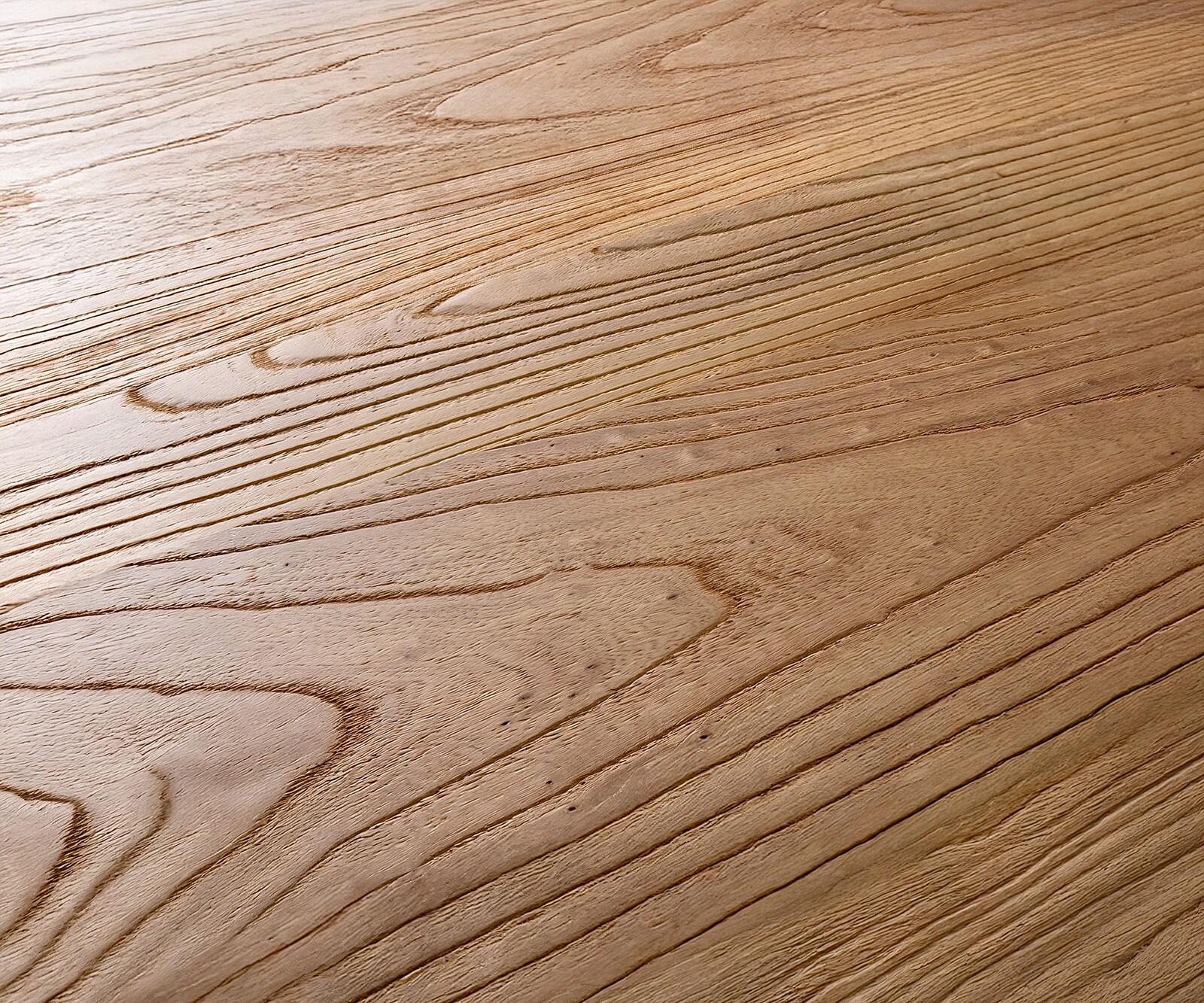 Komoda Tiamar 180 cm wiąz naturalny 1 drzwi 4 szuflady nóżki płozowe metal czarny 2