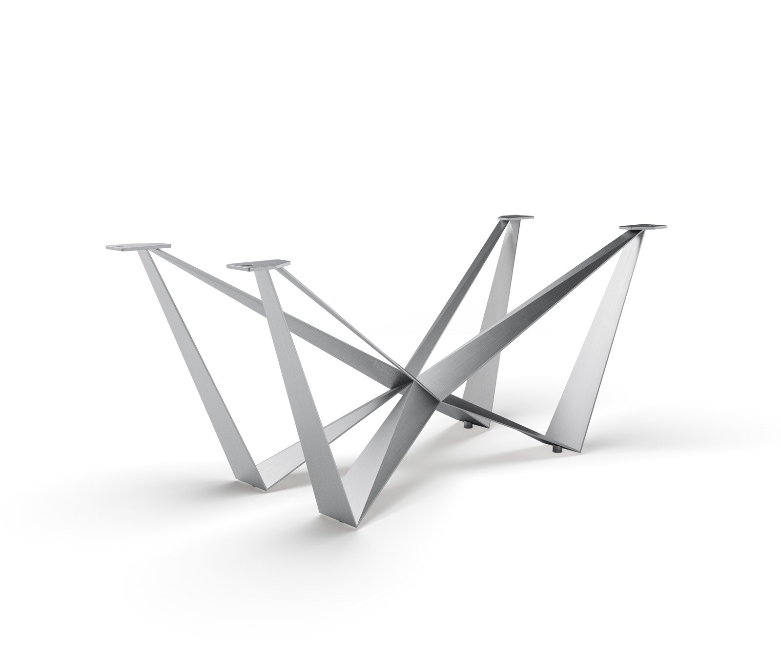 Rama stołu Spider metal czarny do blatów od 200cm 3