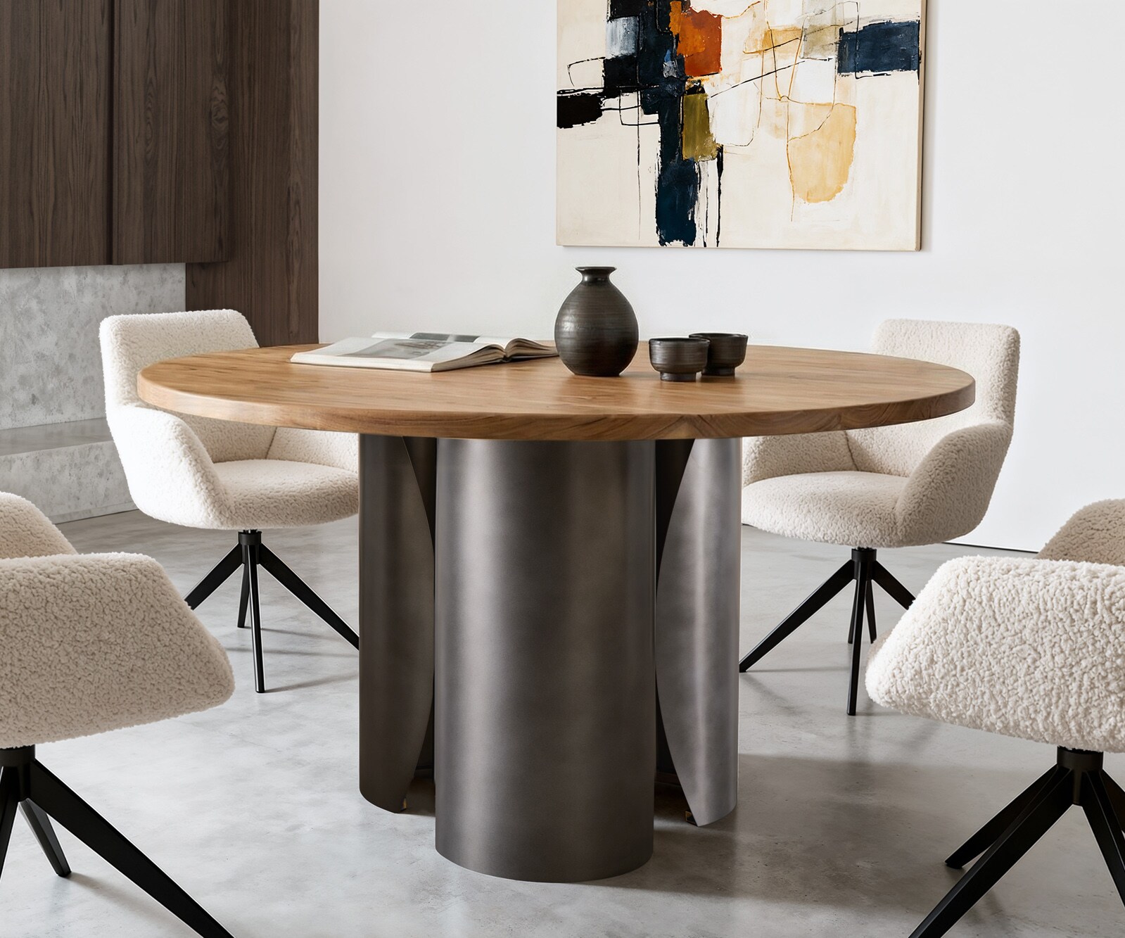 Stół do jadalni Adenza okrągły 140x140 cm 3