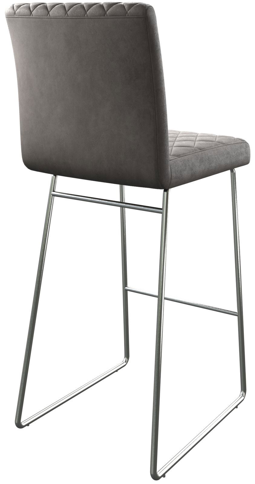 Hoker Earnest-Flex pikowany antracyt vintage podstawa trapezowa stal nierdzewna 5