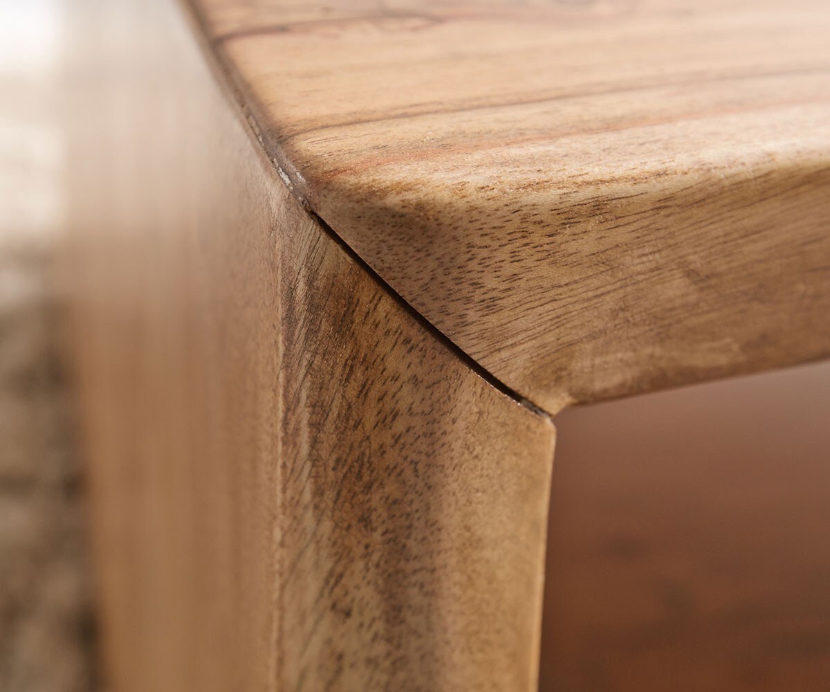 Stolik kawowy Live-Edge 130x60 cm akacja naturalna Live-Edge 4