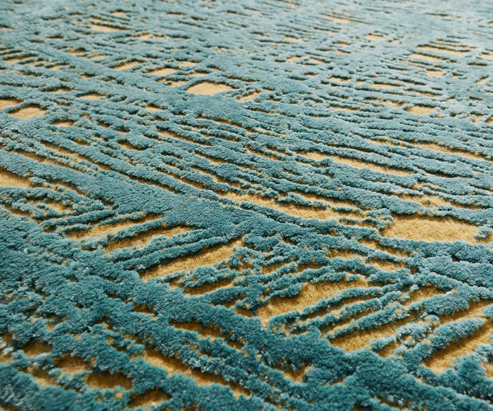 Ręcznie tkany dywan Free Verse 250x300 cm żółty od Jaipur Rugs 2