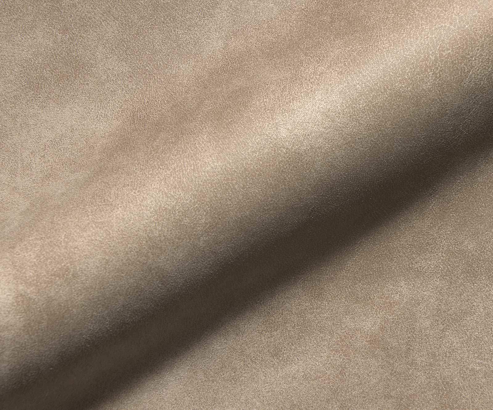 Krzesło do jadalni Abelia-Flex z podłokietnikami mikrofibra beżowa vintage rama wspornikowa płaska stal nierdzewna 2