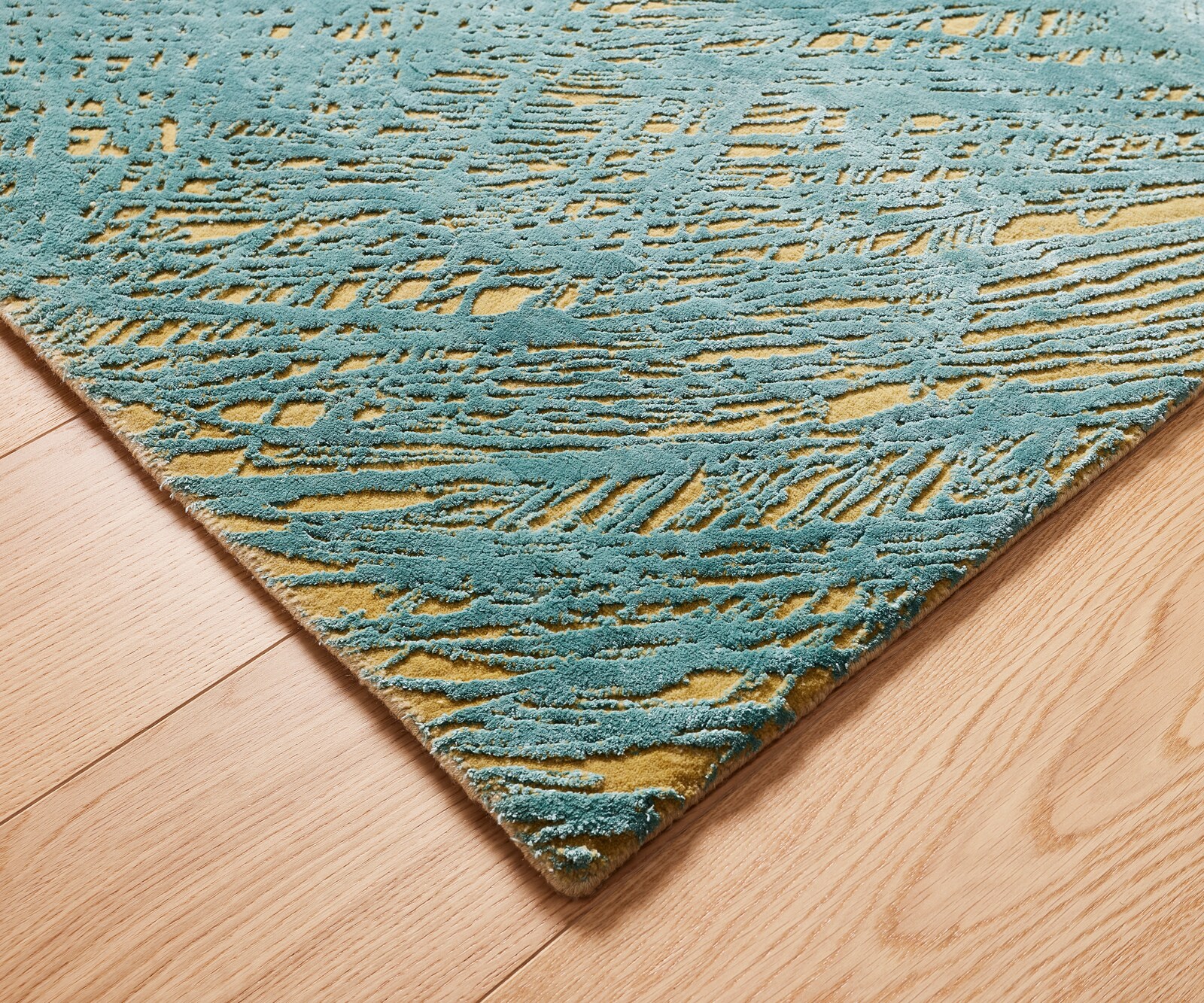 Ręcznie tkany dywan Free Verse 250x300 cm żółty od Jaipur Rugs 1