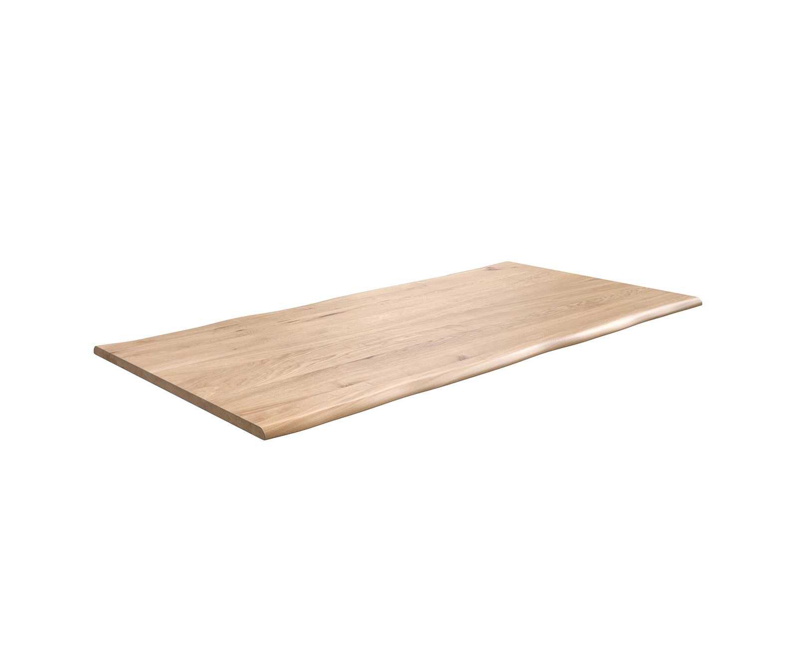 Blat stołu Edge 200x100x2,5-3 cm dąb naturalny live-edge