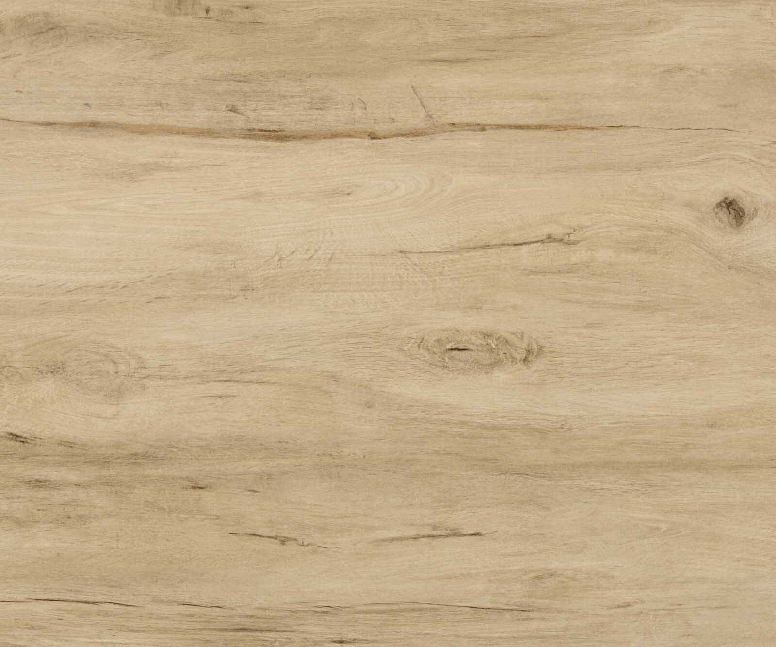 Stół do jadalni Edge 180-220x100 cm ceramika Laminam® Sabbia kolor dębu rama Cross czarna rozkładany 3